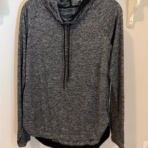Athleta Charcoal Heather Hoodie